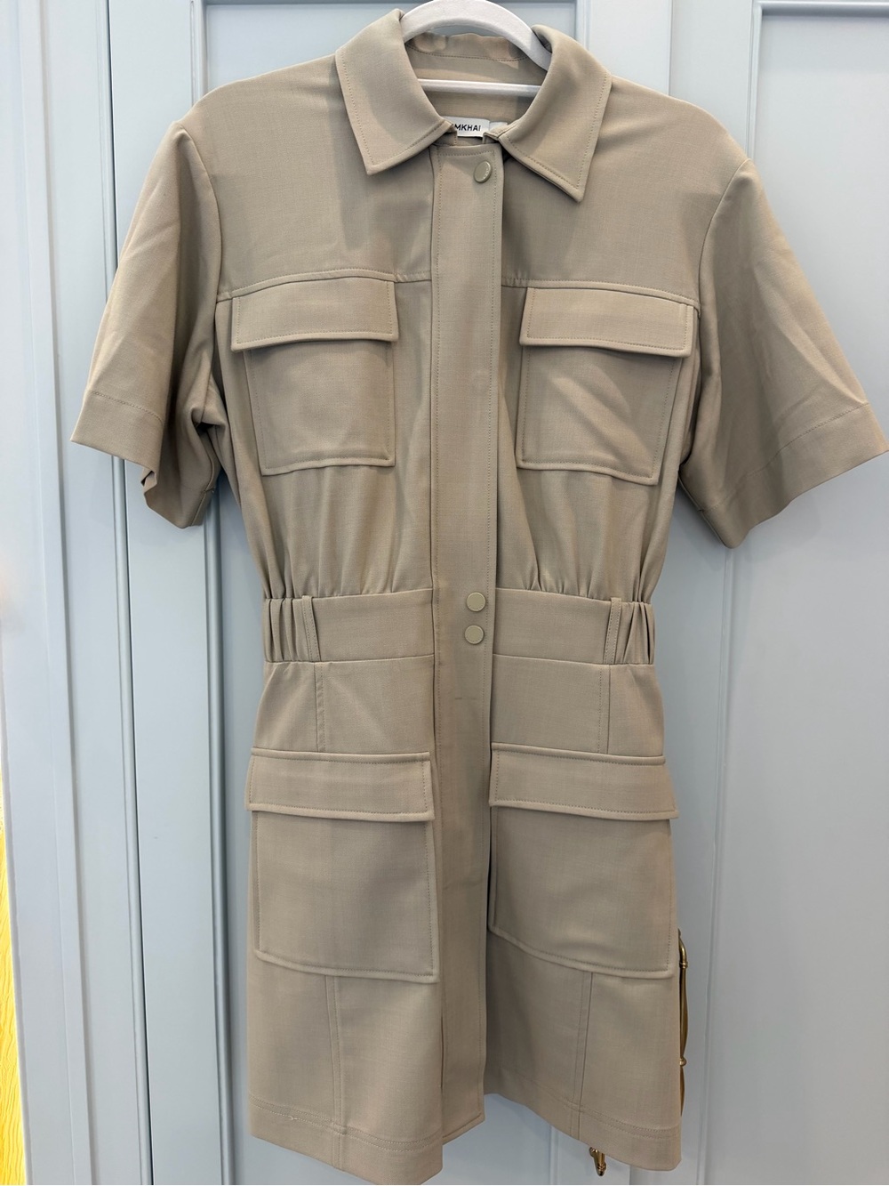 SIMKHAI Yohana Cargo Mini Dress